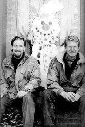 Interns Ross Freeman and Anders Halverson