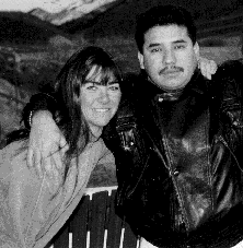 Shelley Weiss and Abelardo Rea, president of Conexion
Amigo