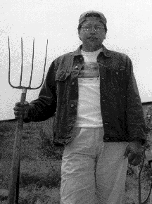 Robert Quiver, Oglala Lakota College student
activist