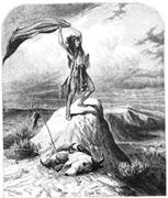 Illustration from Harper's Weekly in the 19th
century