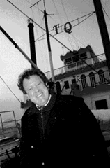 Joe Thiemann in happier days on the Tahoe Queen