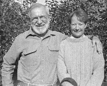 TOUGH SLEDDING: Gene Bray and Irene Wright
