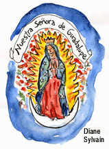 Illustration of Nuestra Senora de Guadalupe