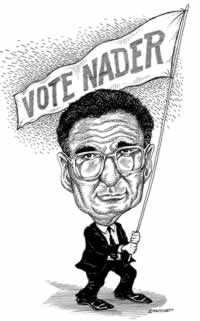 Vote Nader cartoon
