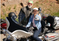 Tatyana Ten catches a ride in Colorado