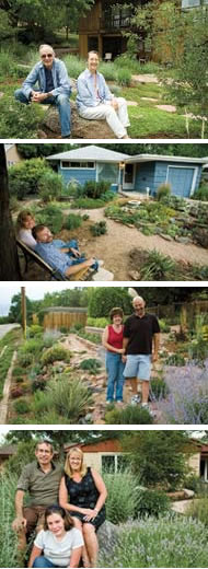 Top to Bottom: Harold and Joan Leinbach, Gary Reed and
Barb Pullin, Rob and Julie DeLuca, Mark and Evelyn Polando and
daughter Zoe